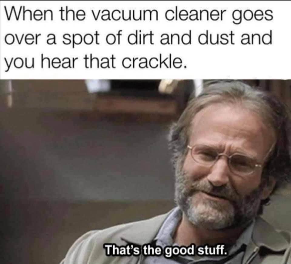 27 Memes That Take 'Unfiltered' to a Whole New Level 23 when the vaccum cleaner