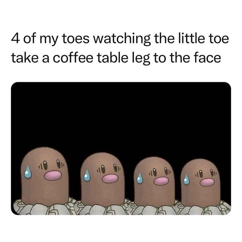 20 Memes That Are Too Random to Be Made Up 1 4 of my toes