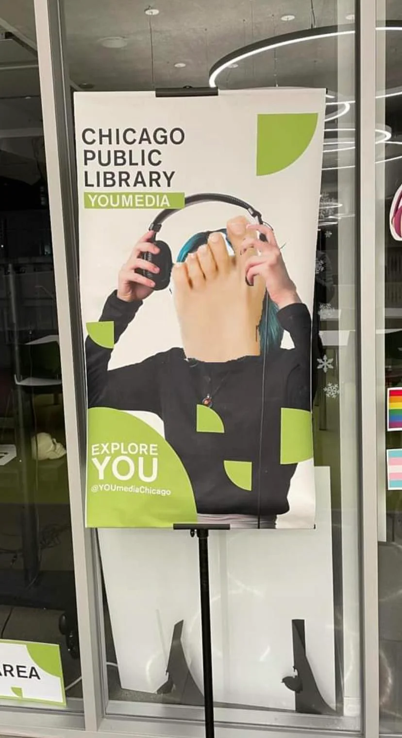 30 Advertising Fails That Prove Anything Can Go Wrong (And It Probably Will) 3 At a local library. Have no idea what’s going on - Advertising Fails