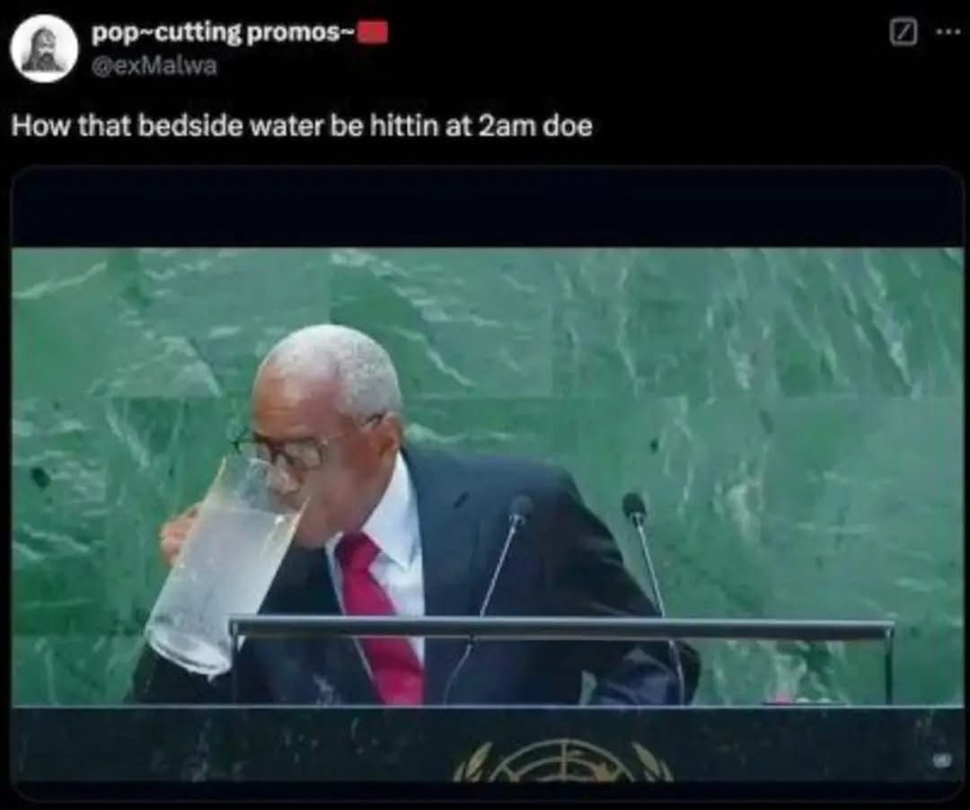 20 Memes That Are as Random as Life Itself 4 Bedside water