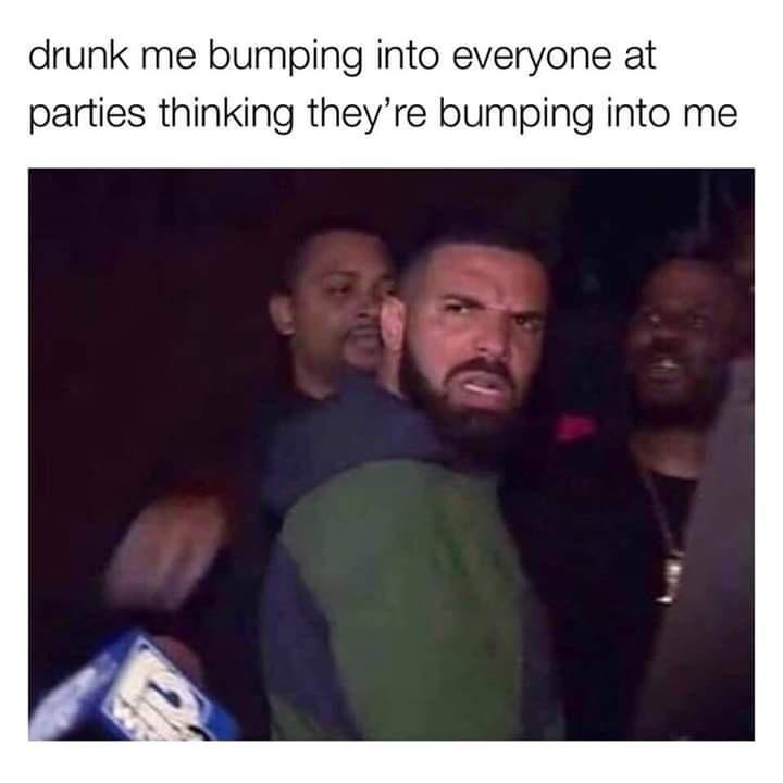 Bumping into everyone