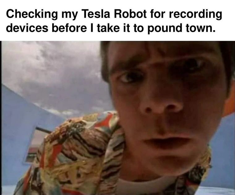 20 Memes That’ll Make You Laugh, Then Think, Then Laugh Again 2 Checking my tesla robot