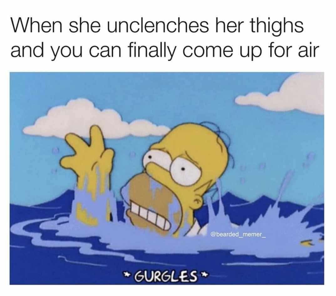 20 Slightly Naughty Memes That Are Just the Right Amount of Wrong 3 Come up for air - Slightly Naughty Memes