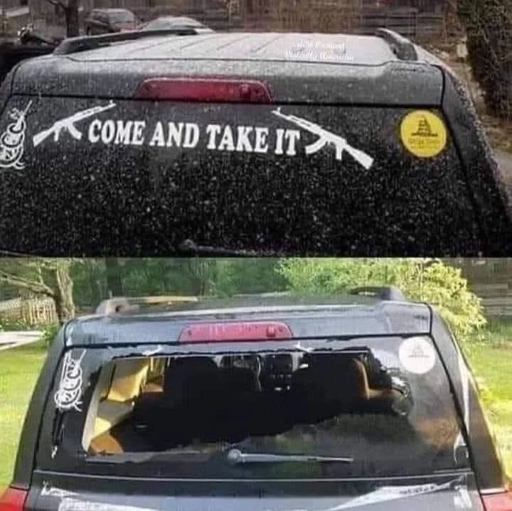 20 Bumper Stickers So Funny They’ll Have You Tailgating for More 3 Don't mind if I do!
