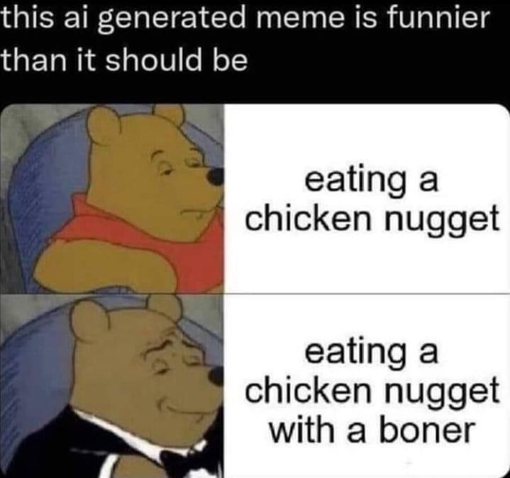 20 Memes That Are the Digital Equivalent of a Mic Drop 8 Eating a chcicken nugget
