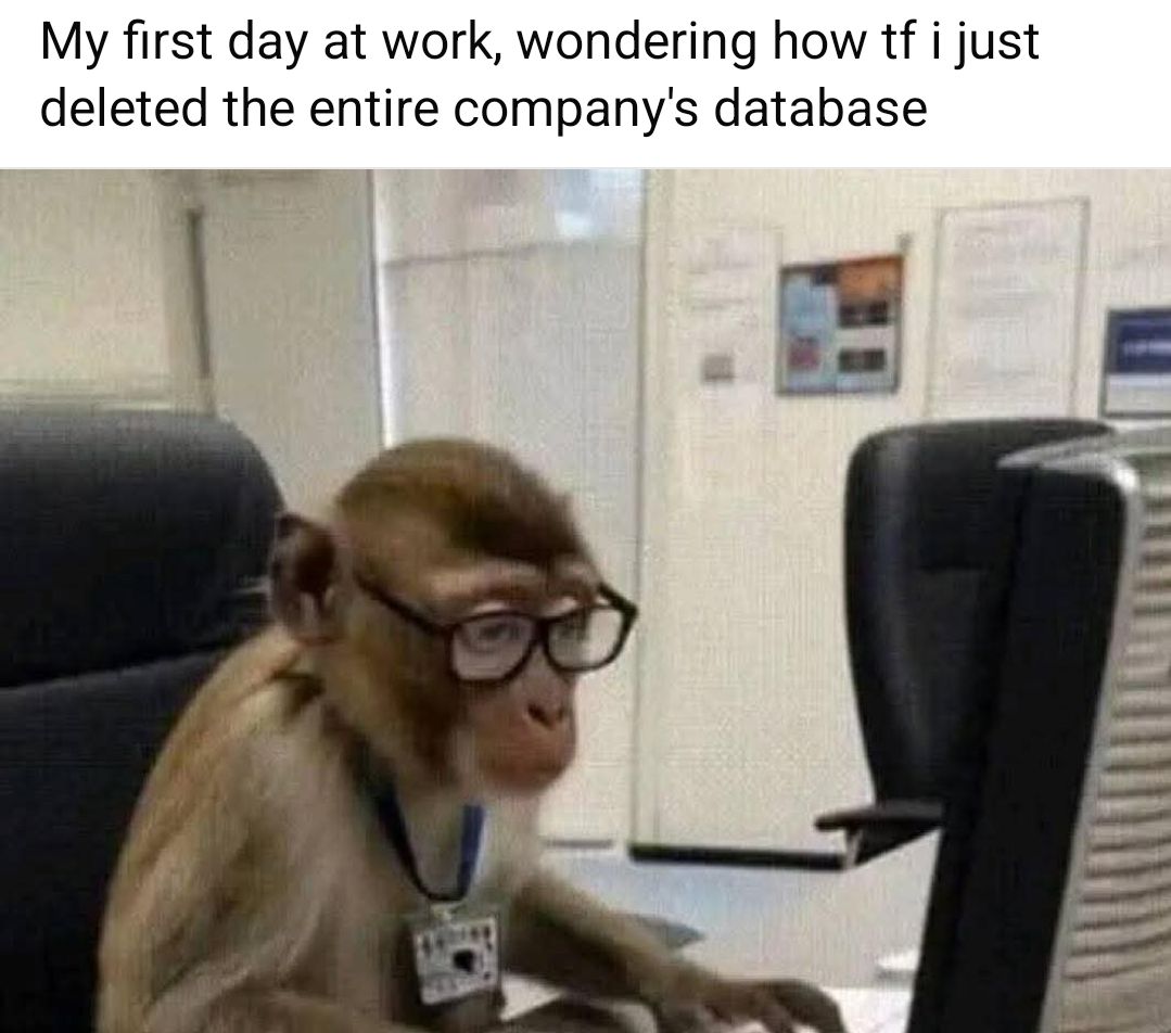 First day at work