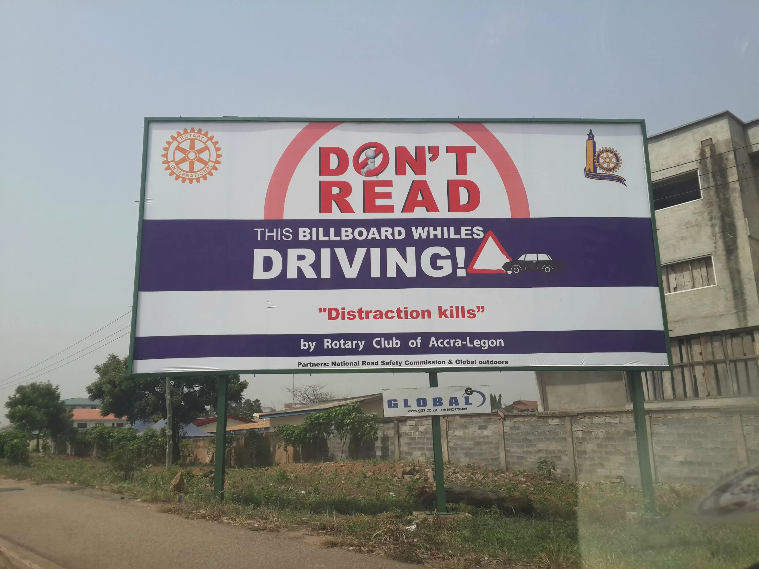30 Advertising Fails That Prove Anything Can Go Wrong (And It Probably Will) 11 I live in Ghana. This billboard is on a highway near my house - Advertising Fails