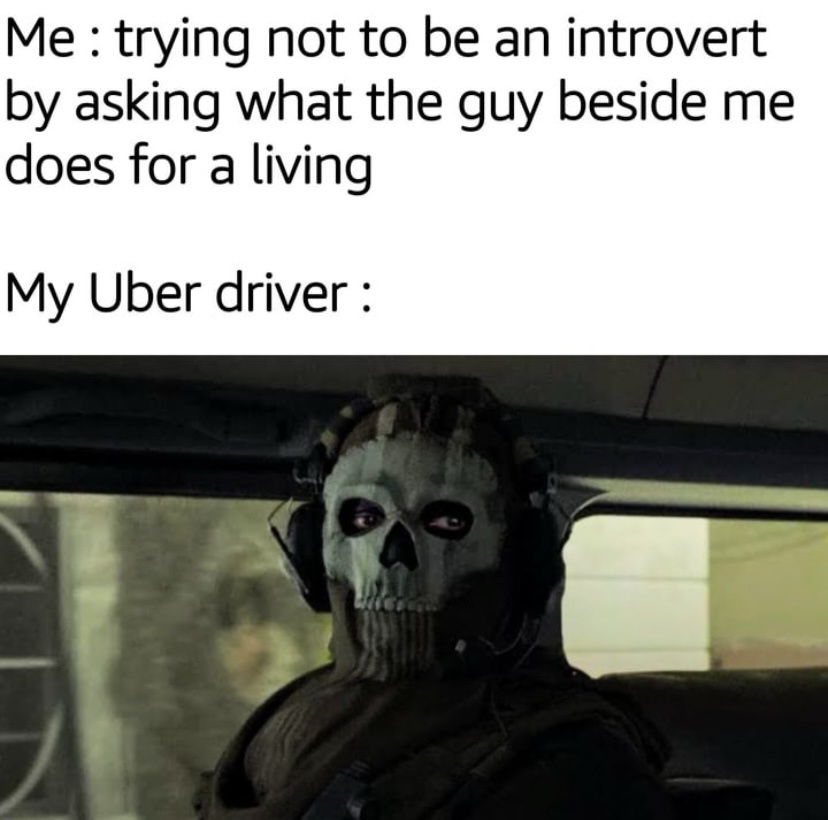 My uvber driver