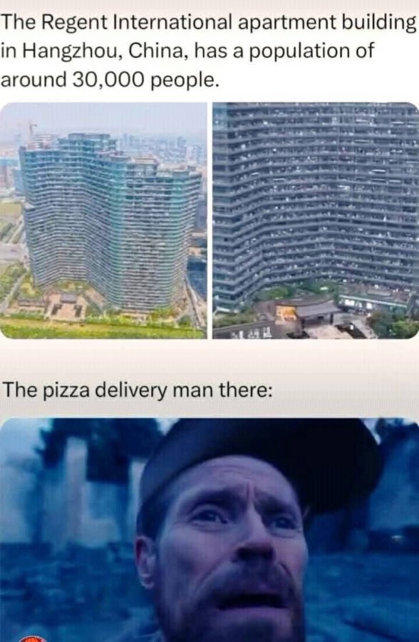 25 Random Laughs to Break Free from Everyday Drudgery 24 Pizza delivery man there