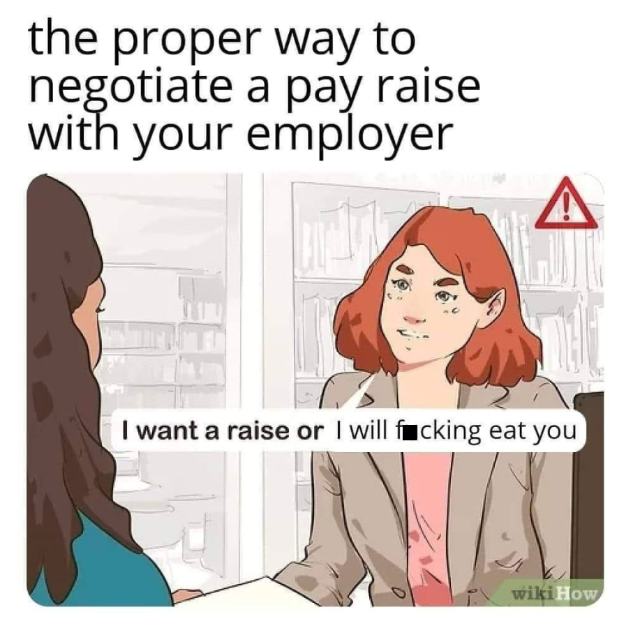 Proper way to negotiate