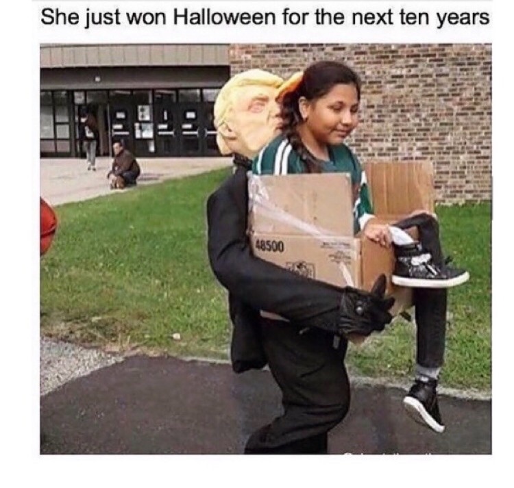 20 Memes That’ll Have You Clicking Faster Than a Pop-Up Ad 15 She just won halloween