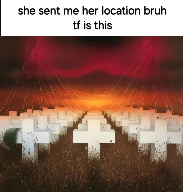 20 Memes That Are Basically a Masterpiece of Digital Nonsense 13 She sent me her location