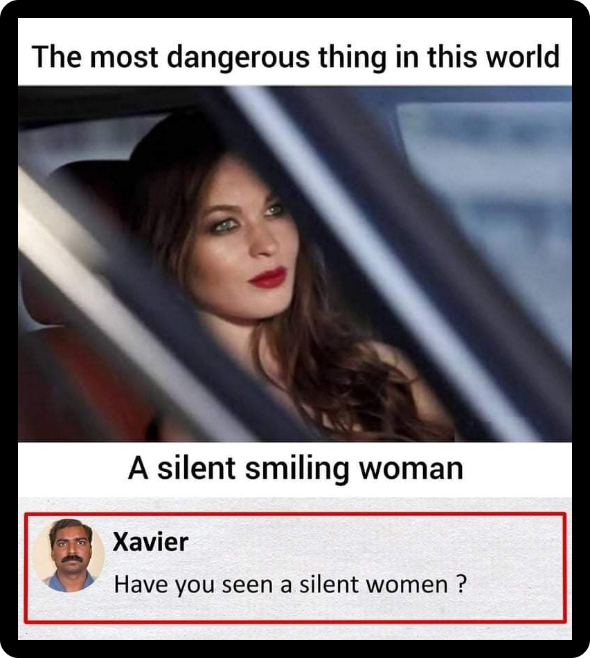 Silent woman