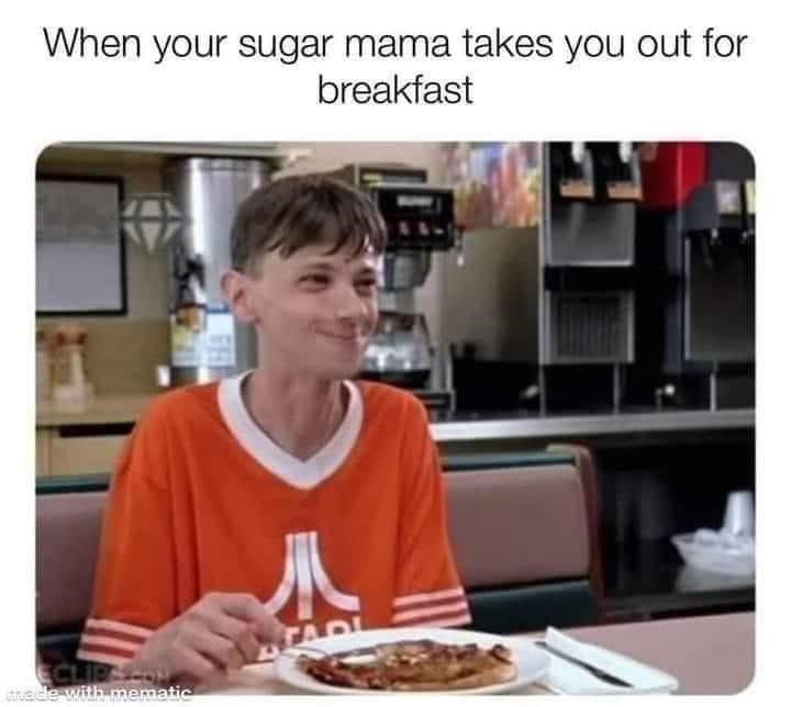 23 Dirty Humor Memes to Keep You Laughing in the Dark 15 Takes you out for breakfast - Dirty Humor Memes