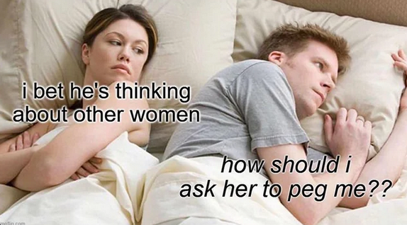 20 Faintly Dirty Memes That Walk the Perfect Line of Naughty 11 thinking about other women
