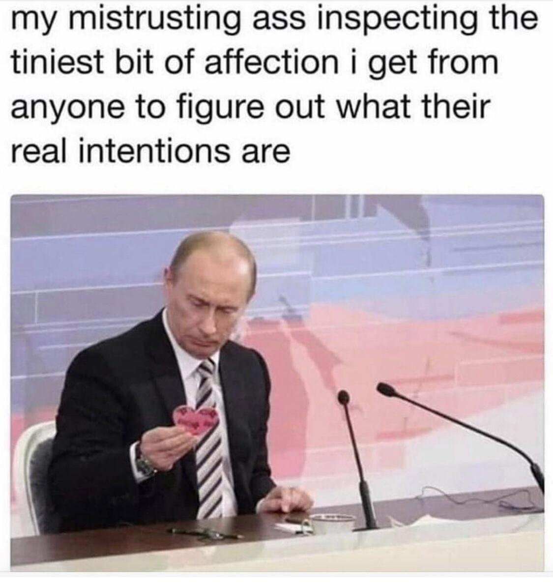 Tiniest bit of affection