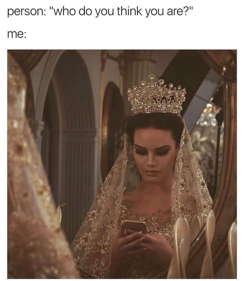 WHo do you think you are