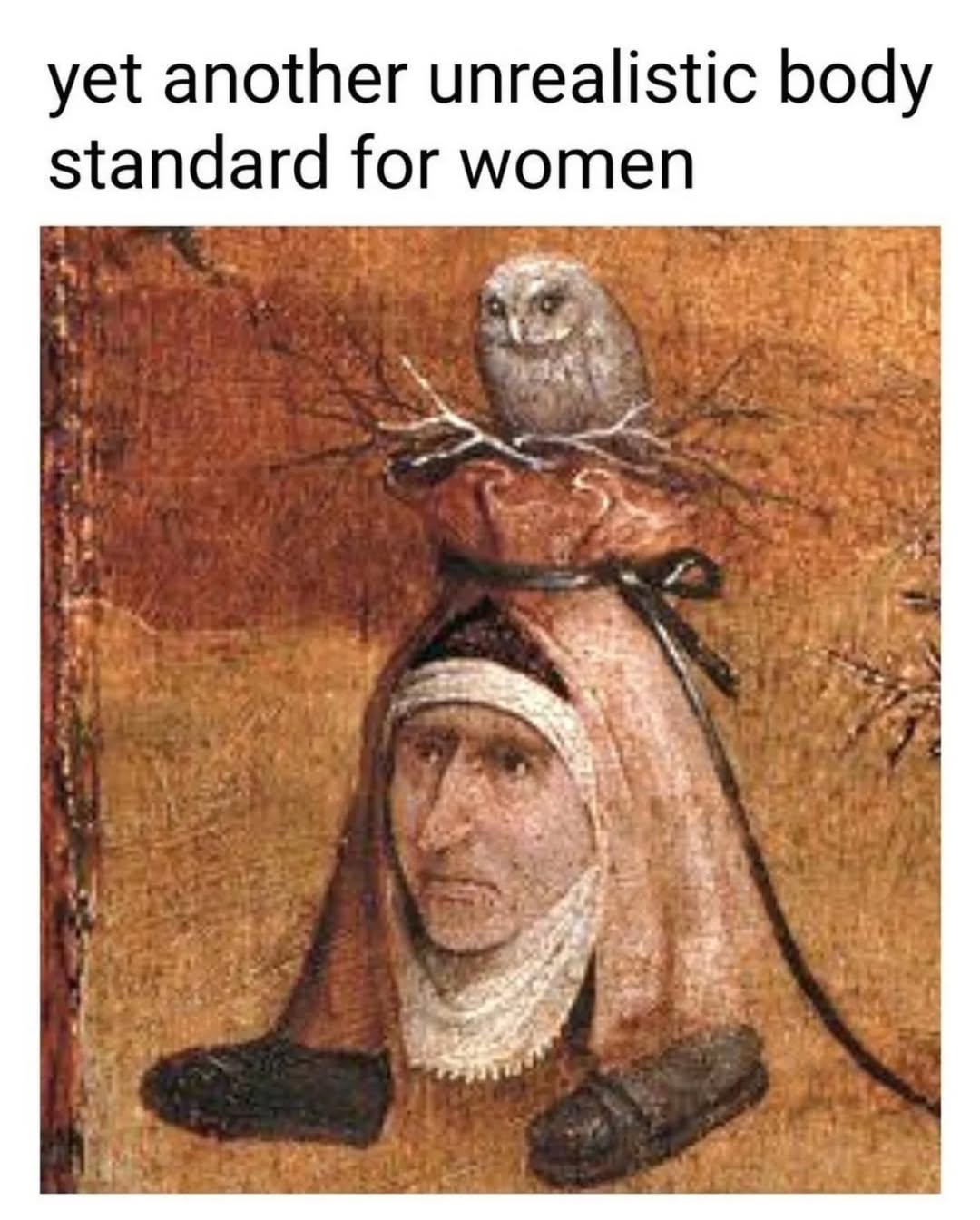 20 Timeless Art Memes That Are About to Change Your View on History Forever 15 unrealistic standard - Timeless Art Memes
