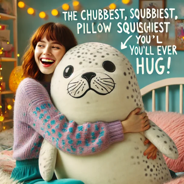 Chubby Blob Seal Pillow - FG