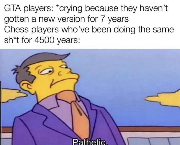 28 Unhinged Memes for When Your Brain Is in Airplane Mode 27 GTA players crying