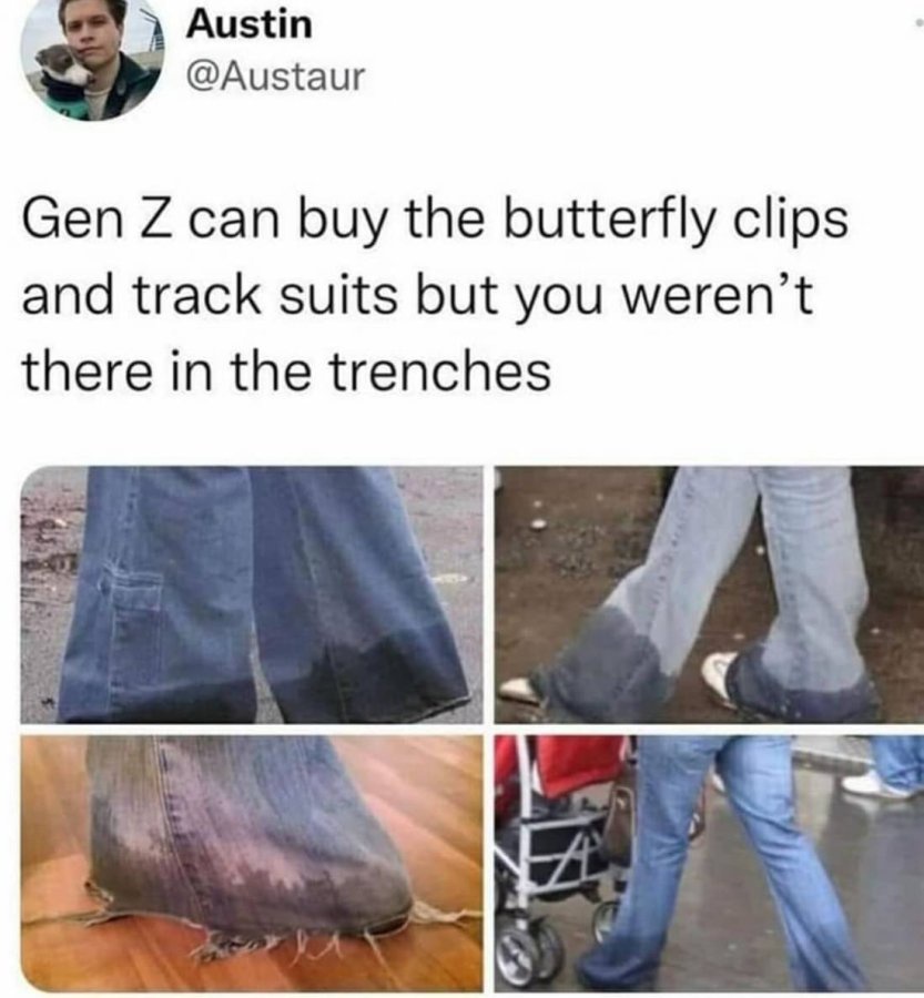 20 Memes That Are Probably Talking Behind Your Back 5 Genz can buy the butterfly clips