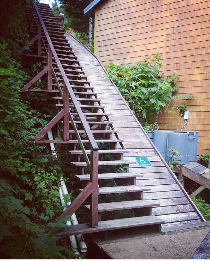 20 Architecture Fails That’ll Give You Anxiety 11 Handicap entry
