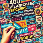 Hilarious Stickers for Adults - FG