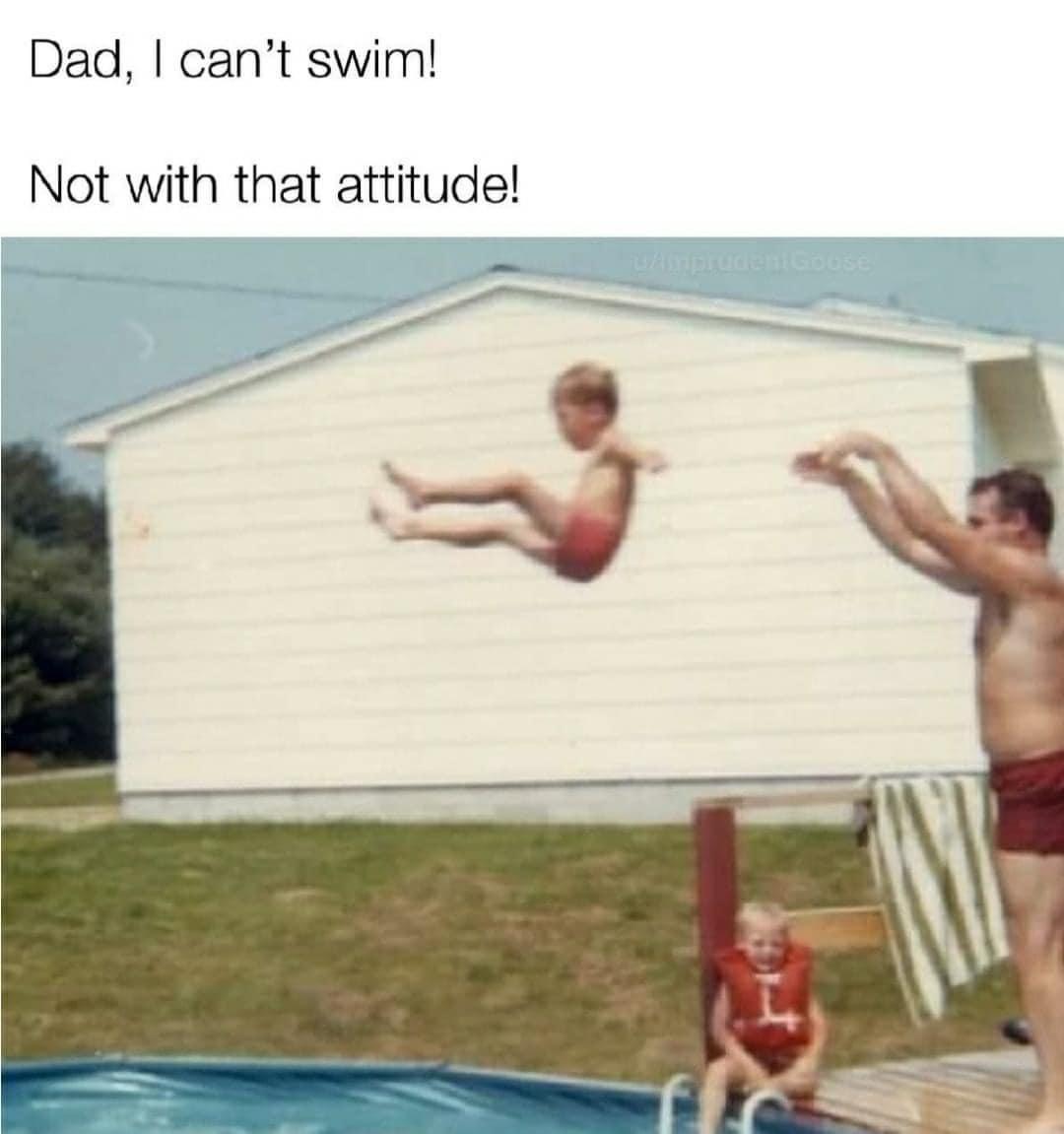 25 Memes That Hit Harder Than Your Alarm on a Monday 23 I cant swim