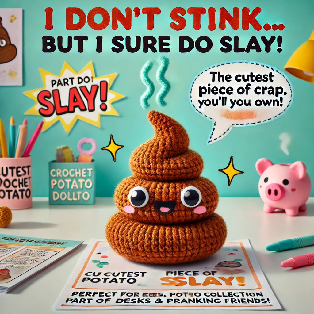This Knitted Turd Doll Is the Cutest Piece of Crap You’ll Ever Own! 17 Knitted Turd Doll - FG