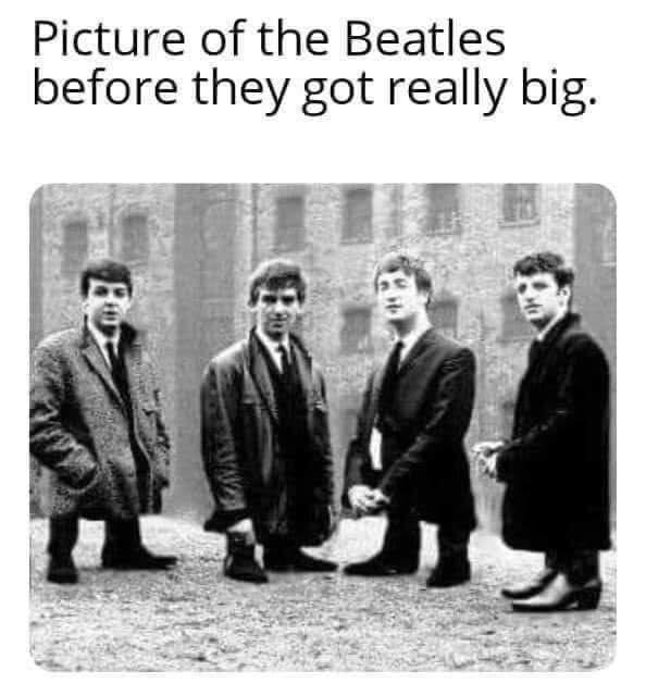 20 Memes That Belong in a Museum of Randomness 14 Pictire of beatles