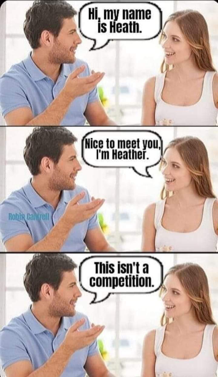 This isnt a competition