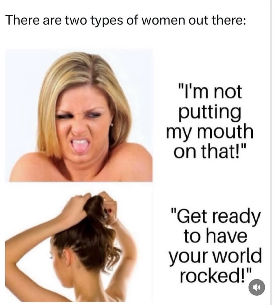 Two types of woman