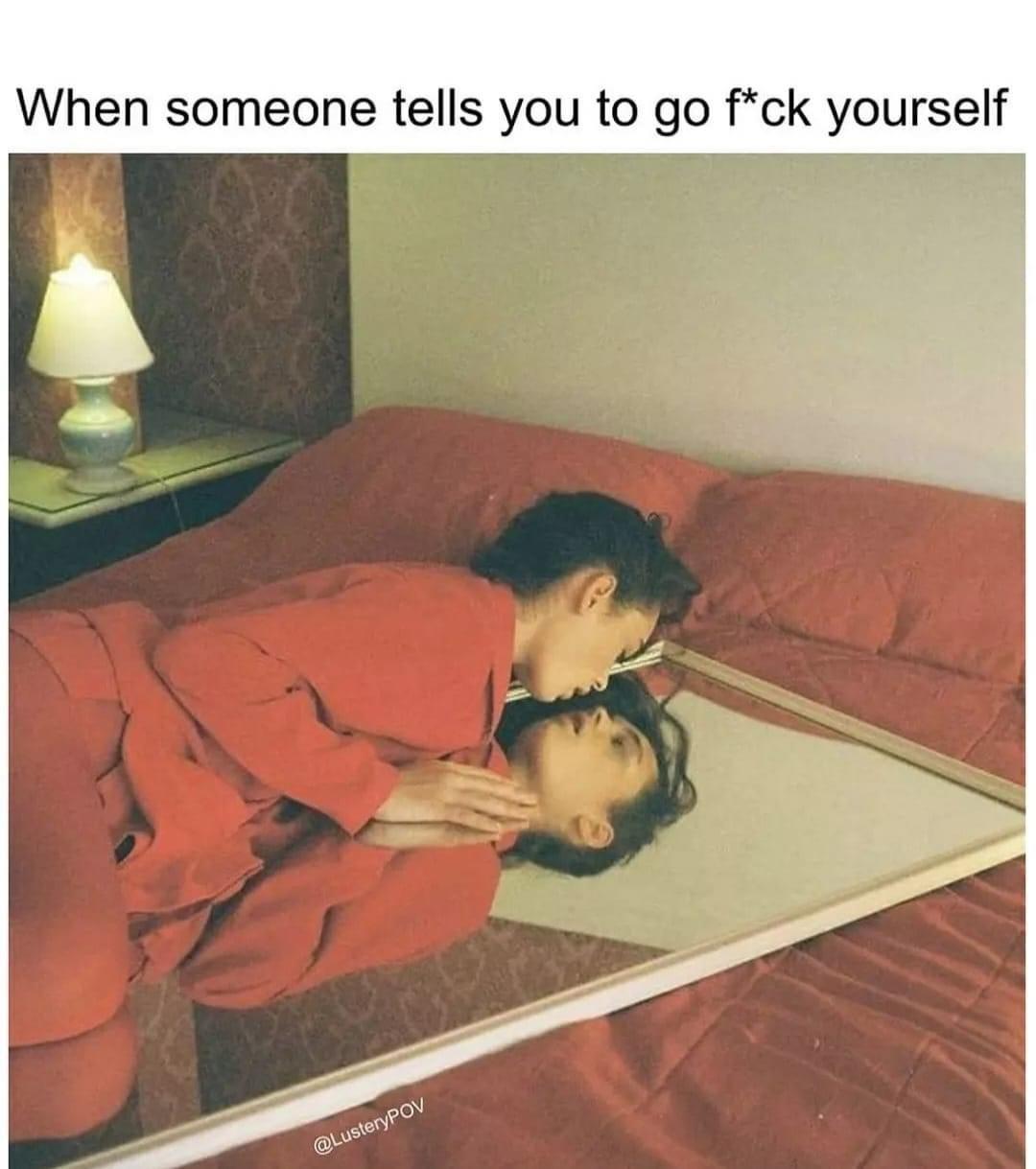 When someone tells you