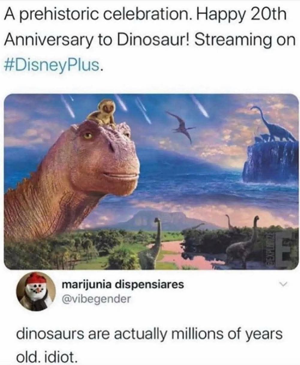 A prehistoric celebration
