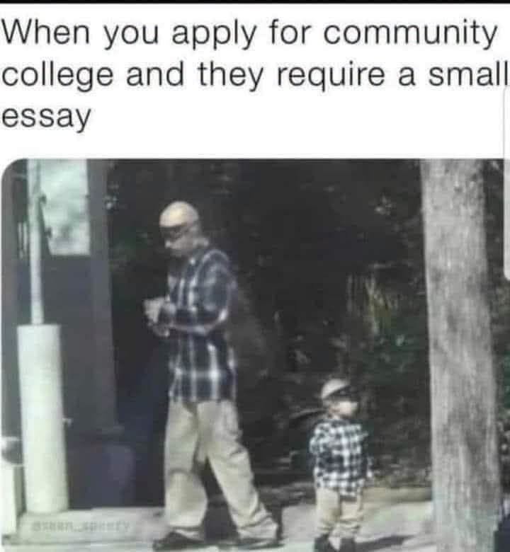 30 Hysterical Memes to Make You Laugh Until You Need a Nap 27 Apply for community college