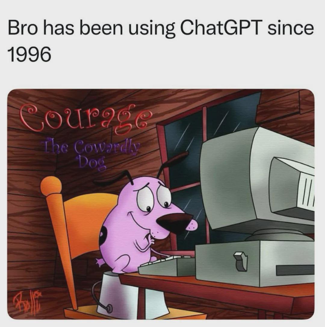 Bro has been using chatgpt