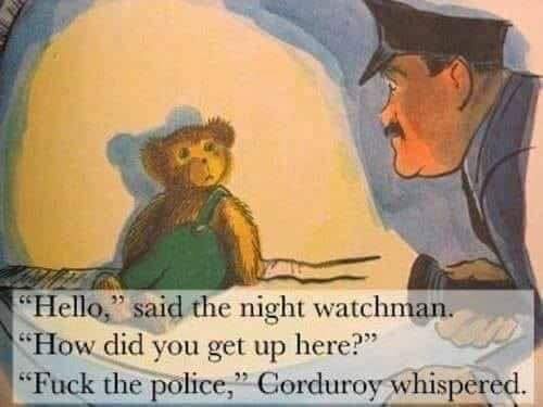 24 Memes That Are More Unhinged Than Your Group Chat 8 Hello said the night watchman