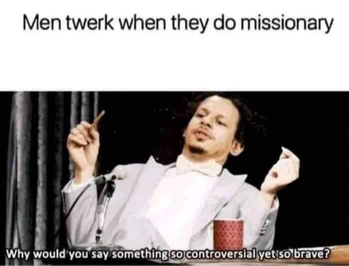 Men twerk