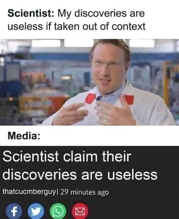 20 Memes That Were Mistaken for Trash but Are Actually Gold 13 My descoveries are useless