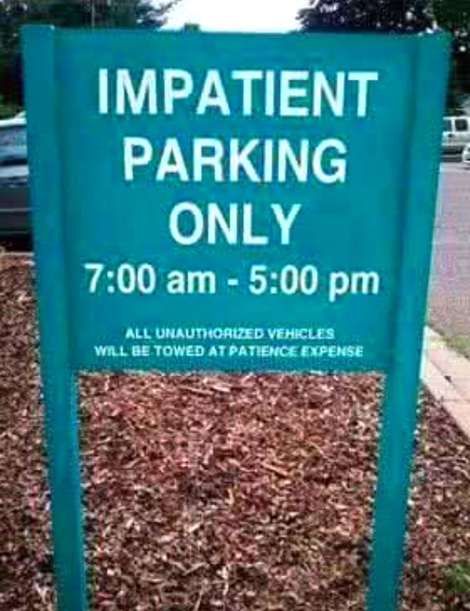 impatirent parking