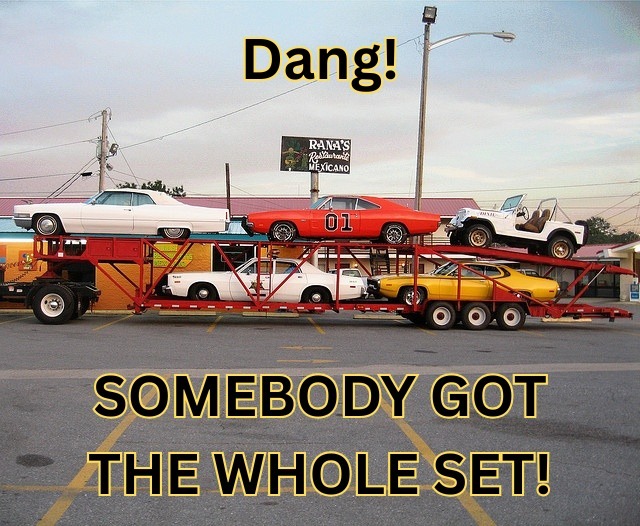 Somebody got the whole set