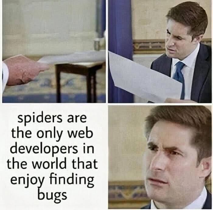 24 Science Memes That Break the Laws of Seriousness 17 Spiders are the only web developers - Science Memes