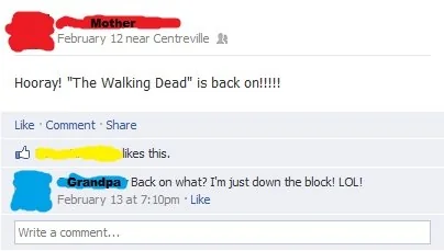 20 Hilarious Grandparent Antics That Prove Aging is Just a Joke 18 The funniest thing my grandpa has ever said.