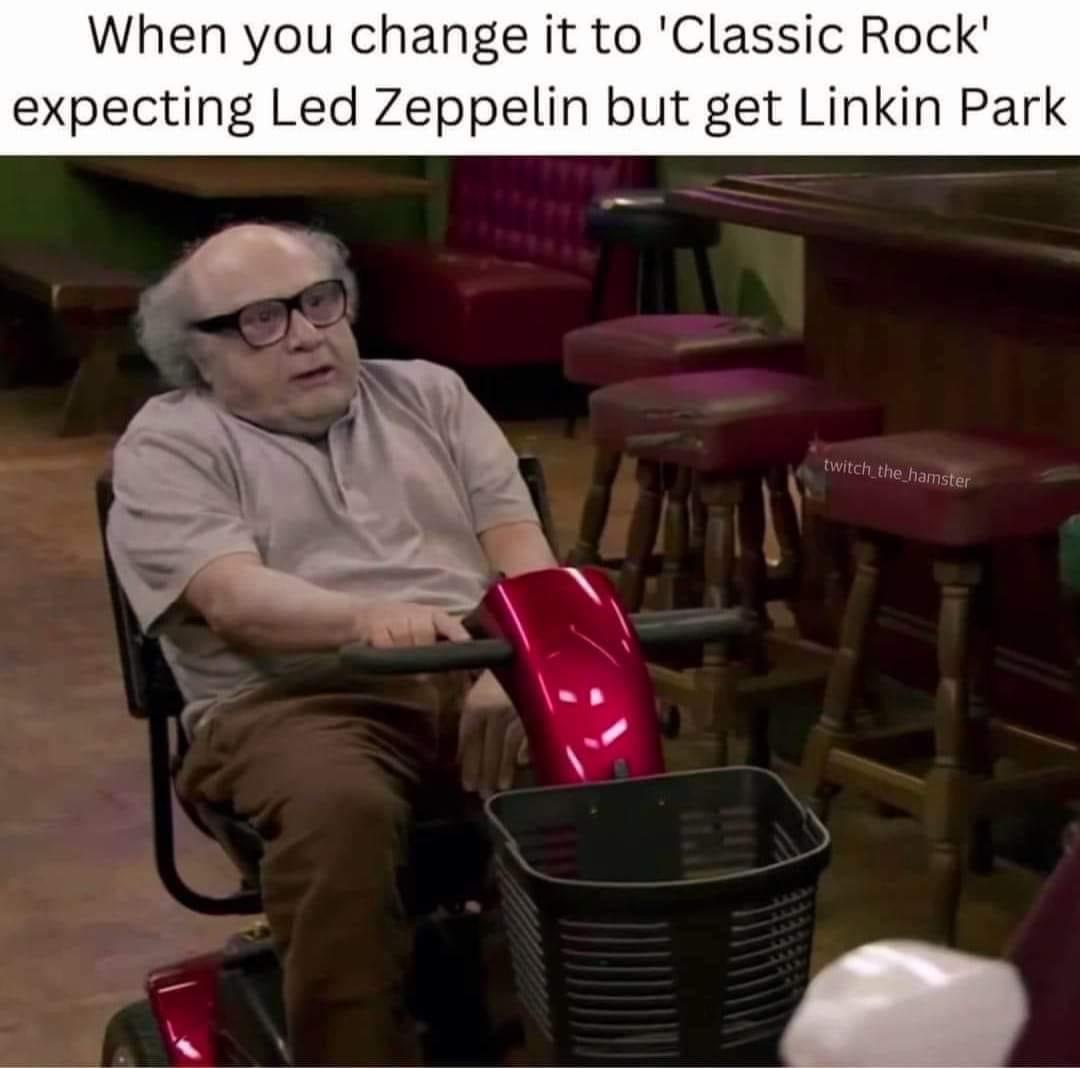 20 Memes That Are Too Funny to Keep to Yourself 18 WHen you change it to classic rock
