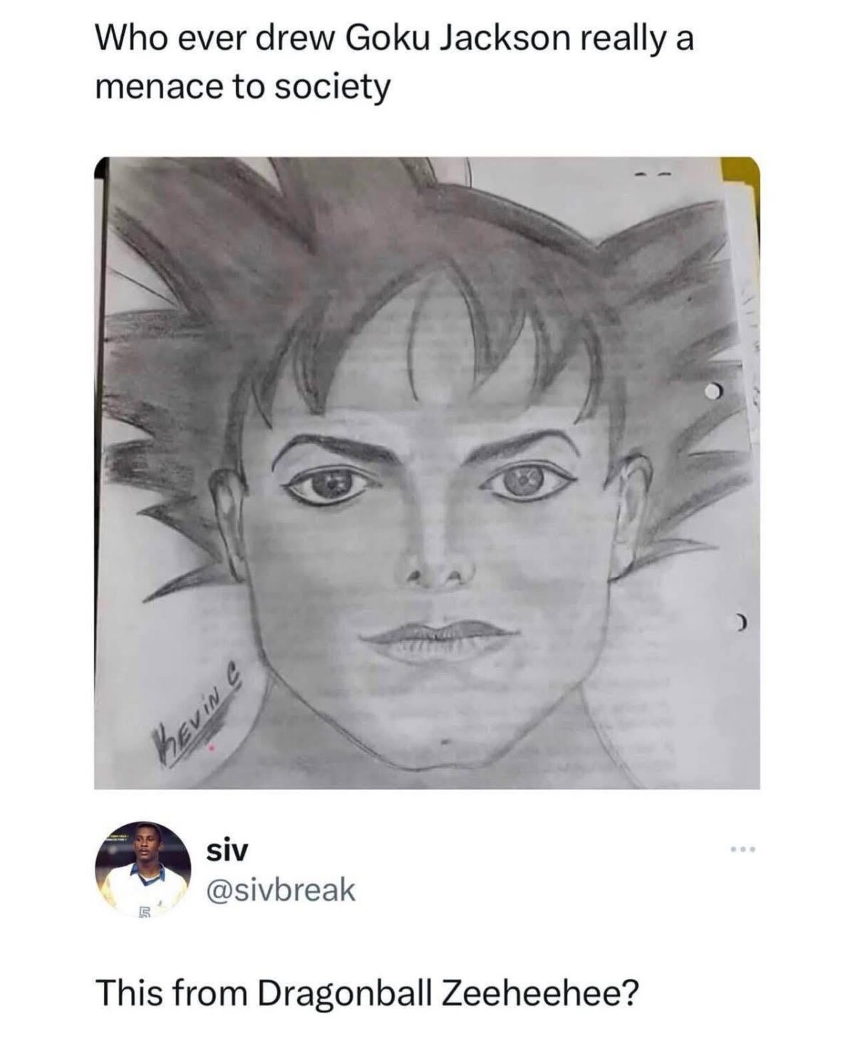 20 Michael Jackson Hee Hee Memes That Will Make You Moonwalk with Laughter 22 Whe ever drew goku jackson