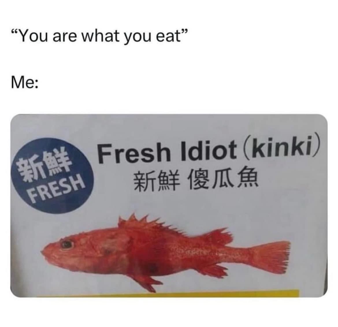 You are what you eat