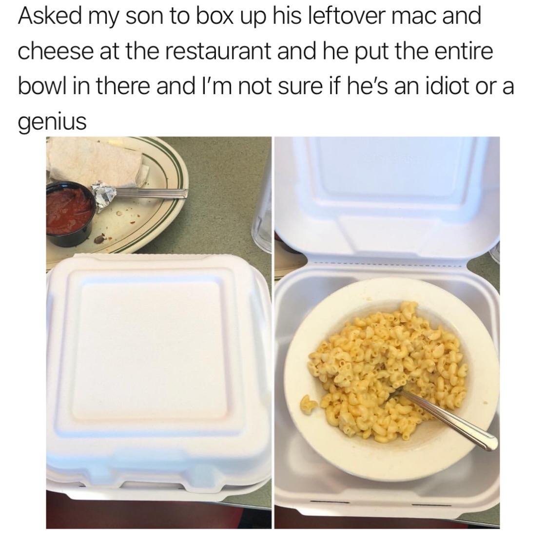 30 Random Food Memes That Are Finger-Lickin' Funny 28 box up his leftover