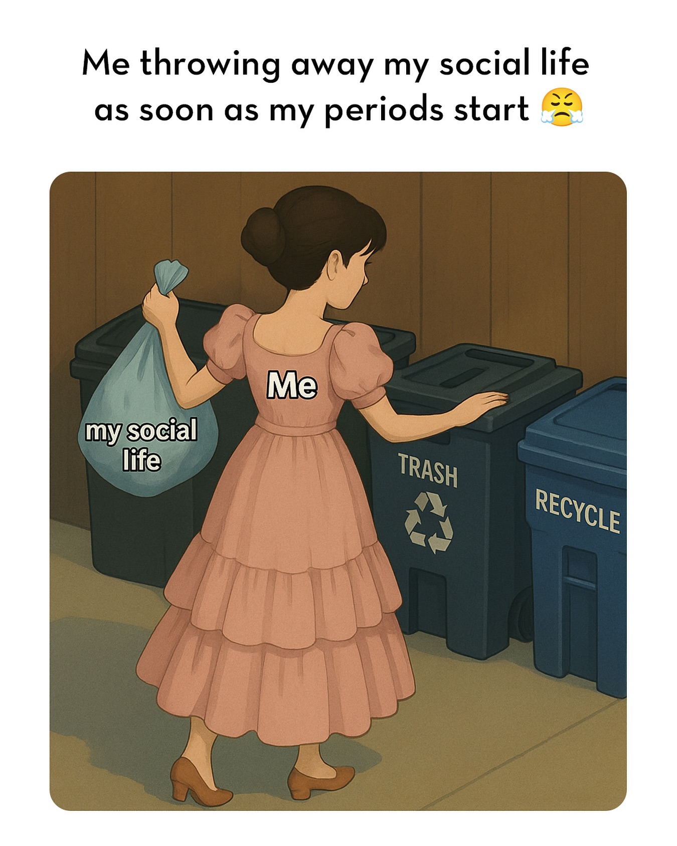 40 Period Memes to Turn Cramps Into Giggles 41 Getting your perido vs not getting your period