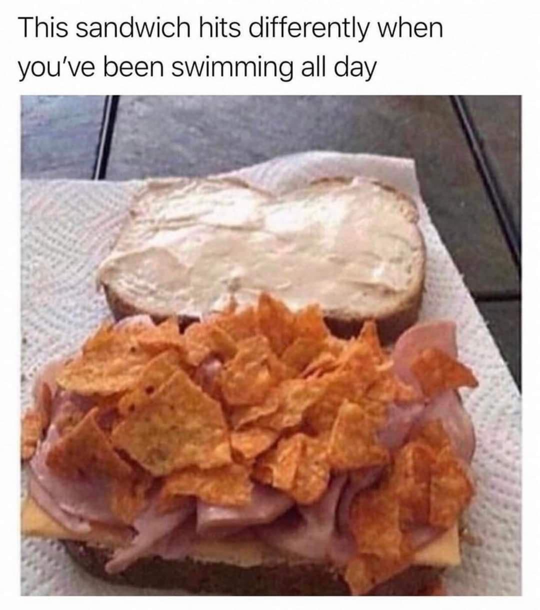 20 Memes That Were Mistaken for Trash but Are Actually Gold 17 sandwich hits different