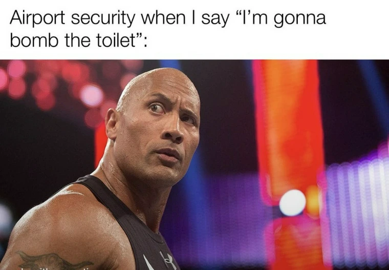 30 Memes That Broke the Laws of Gravity and Common Sense 3 Airport security